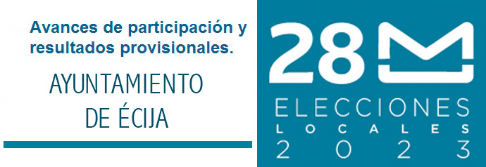 Elecciones Locales 2023. Excmo. Ayuntamiento de Écija