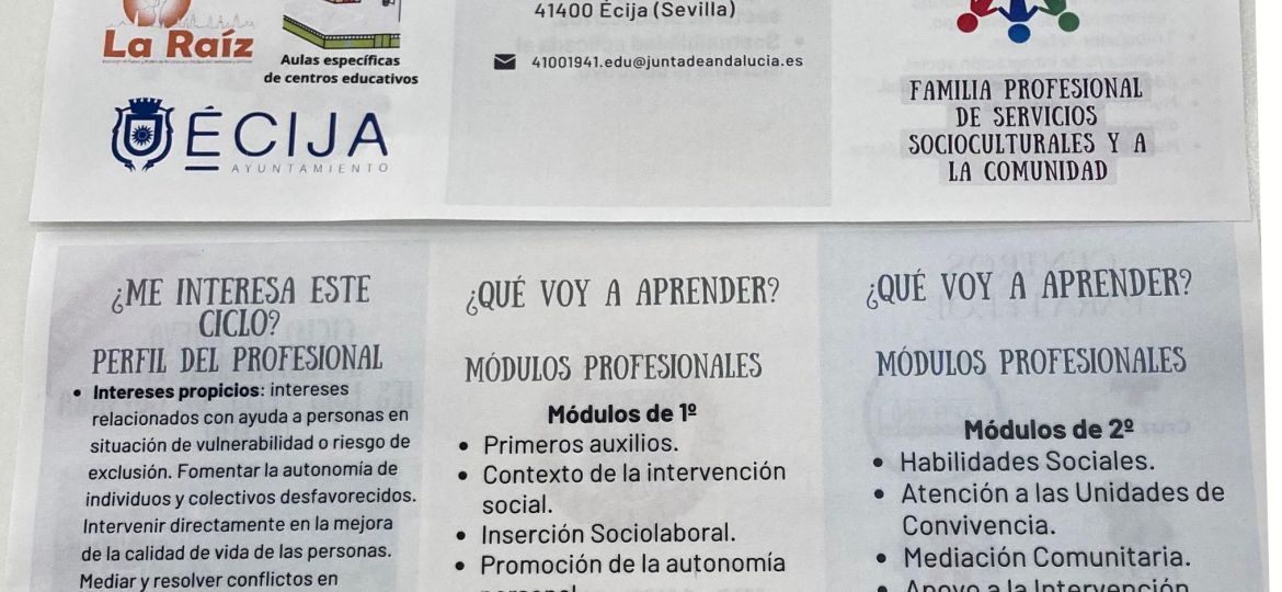Ciclo superior Integración social