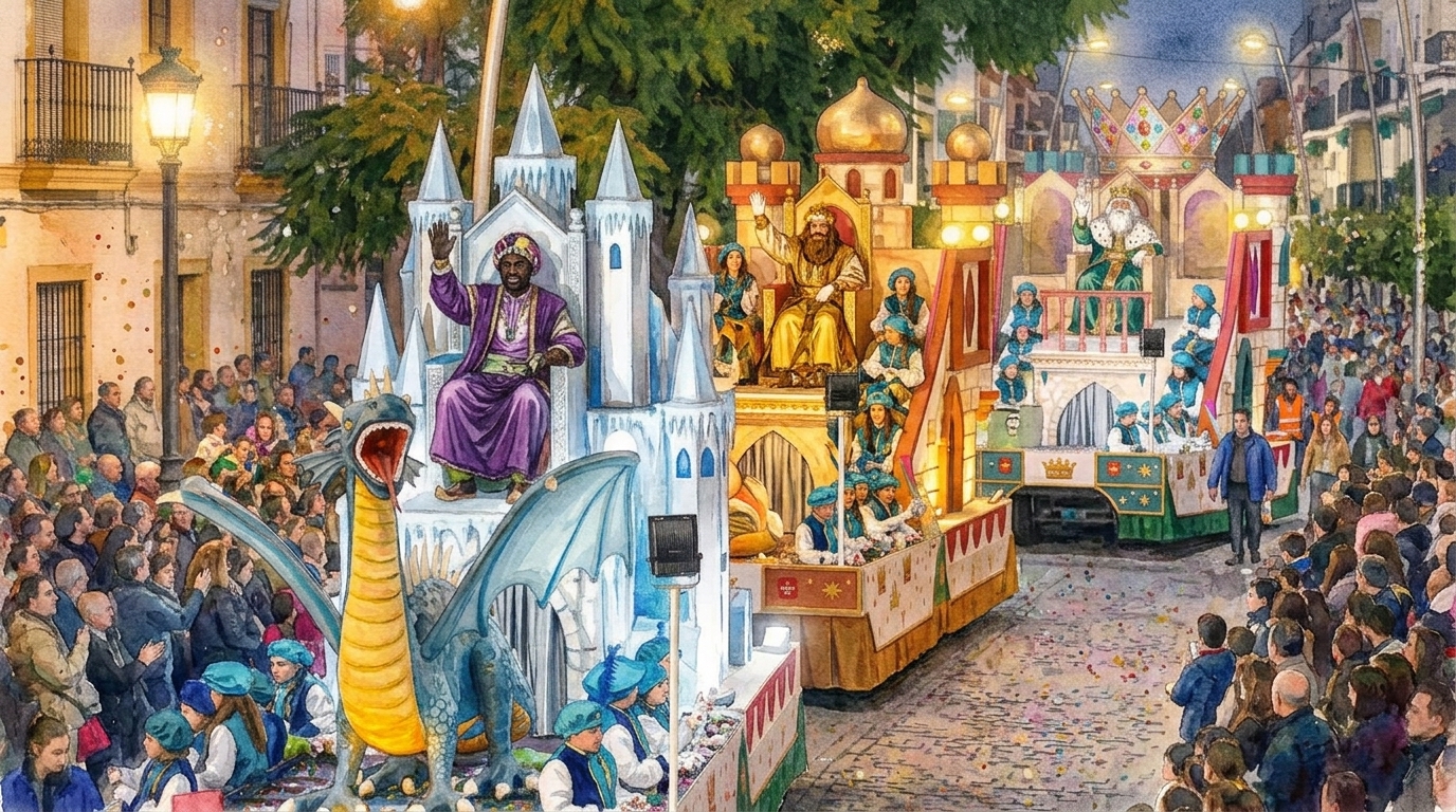 cabalgata reyes magos Ecija